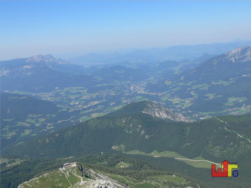 Herrliche Aussicht nach Berchtesgaden